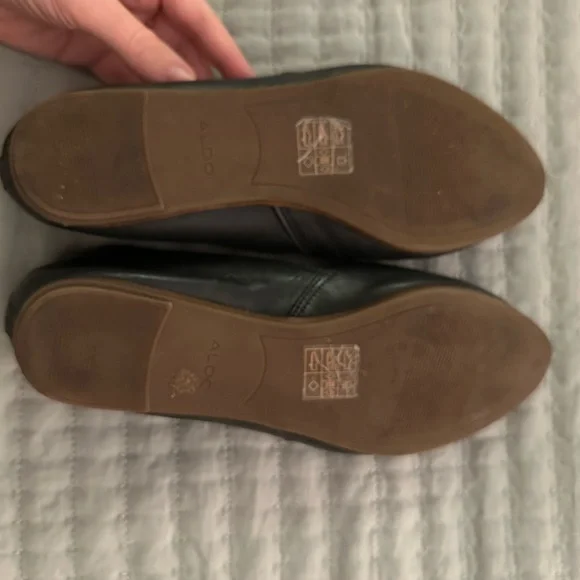 ALDO Black Flats Size 7 - Picture 7 of 10
